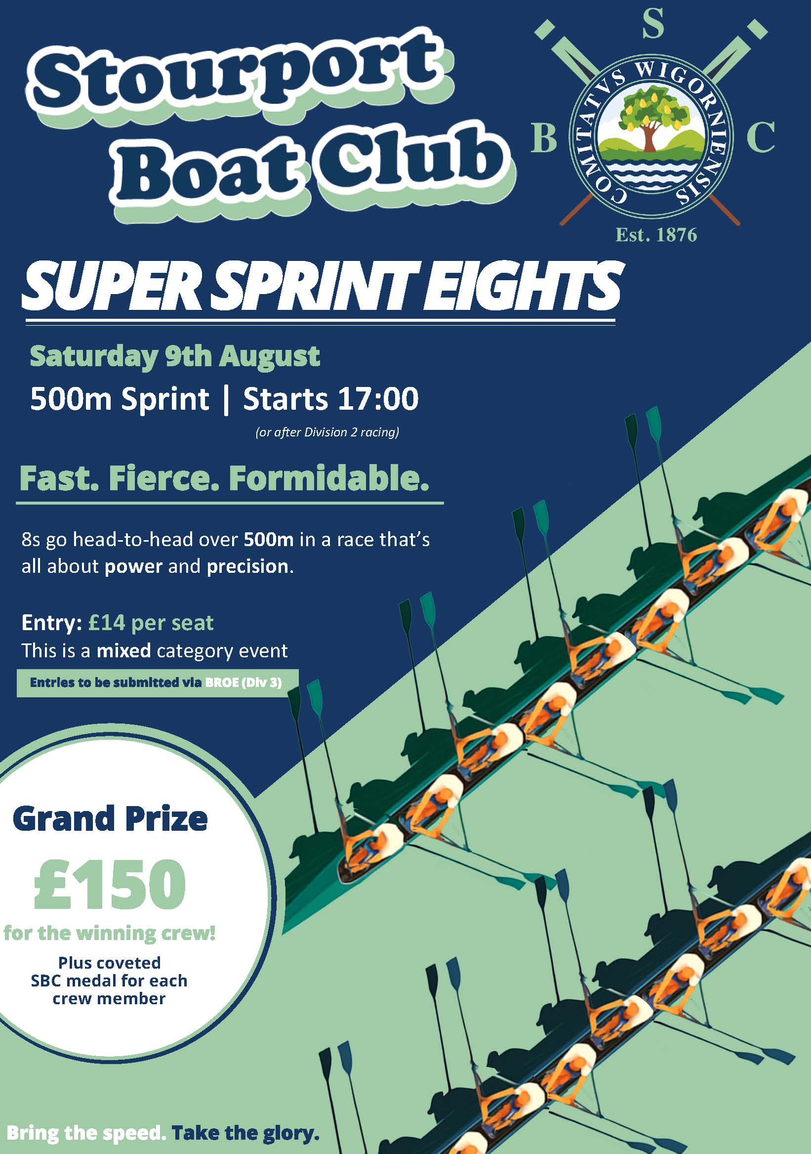 Stourport Sprint 8's Poster 2025